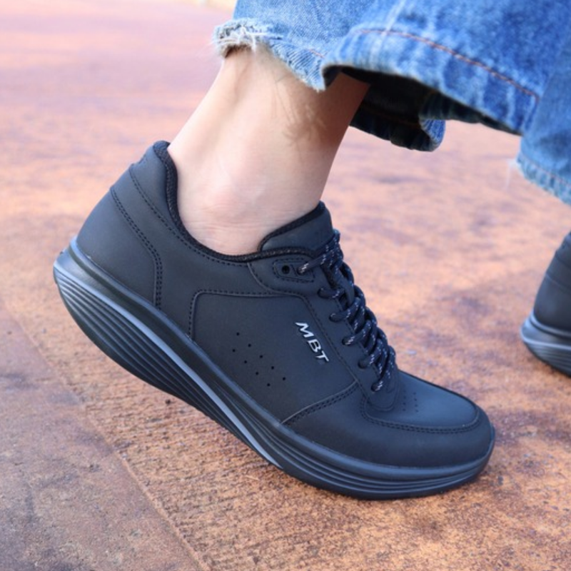 Comfortable supportive womens walking sneakers