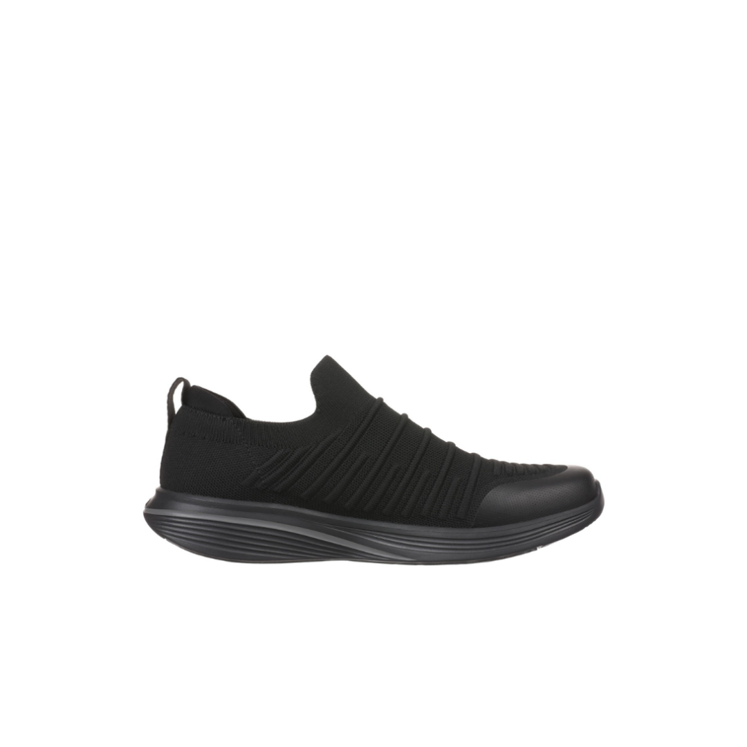 mens slip on sneakers black