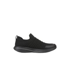 mens slip on sneakers black