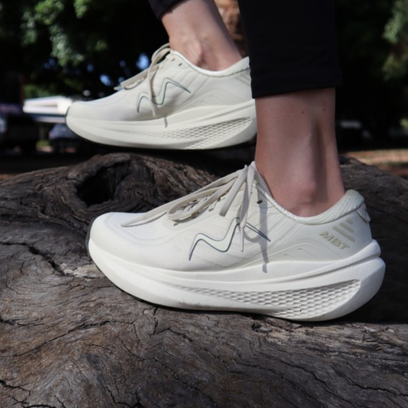 MBT-1000 womans beige sneakers