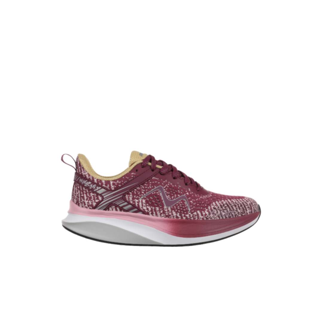 MBT Huracan 3 Lace Up Berry Womens Sneakers