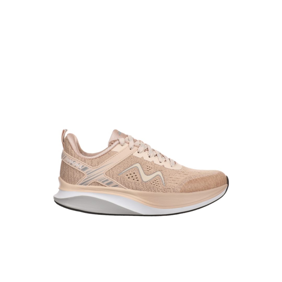 MBT Huracan 3 Lace Up Peach Womens Sneakers