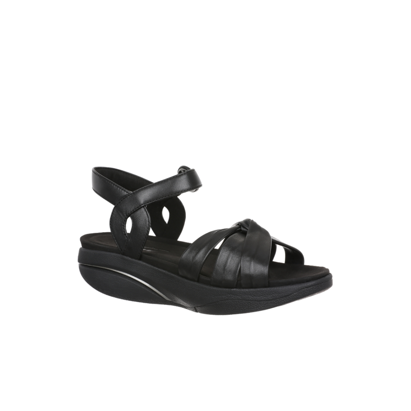 womens walking sandals black
