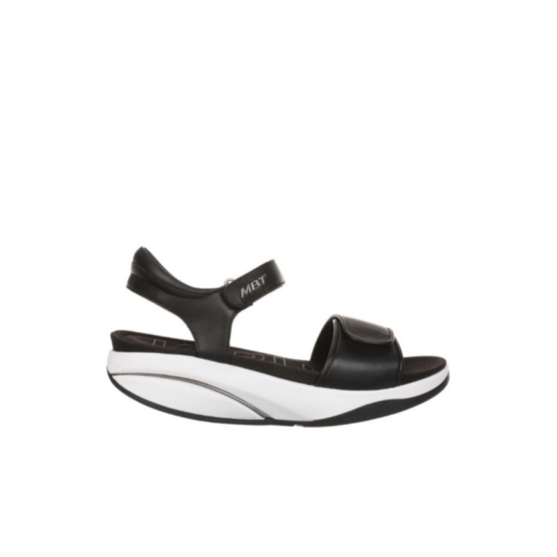 womens black supportive sandals