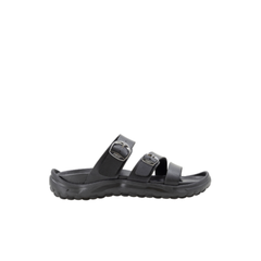 womens recovery slides black