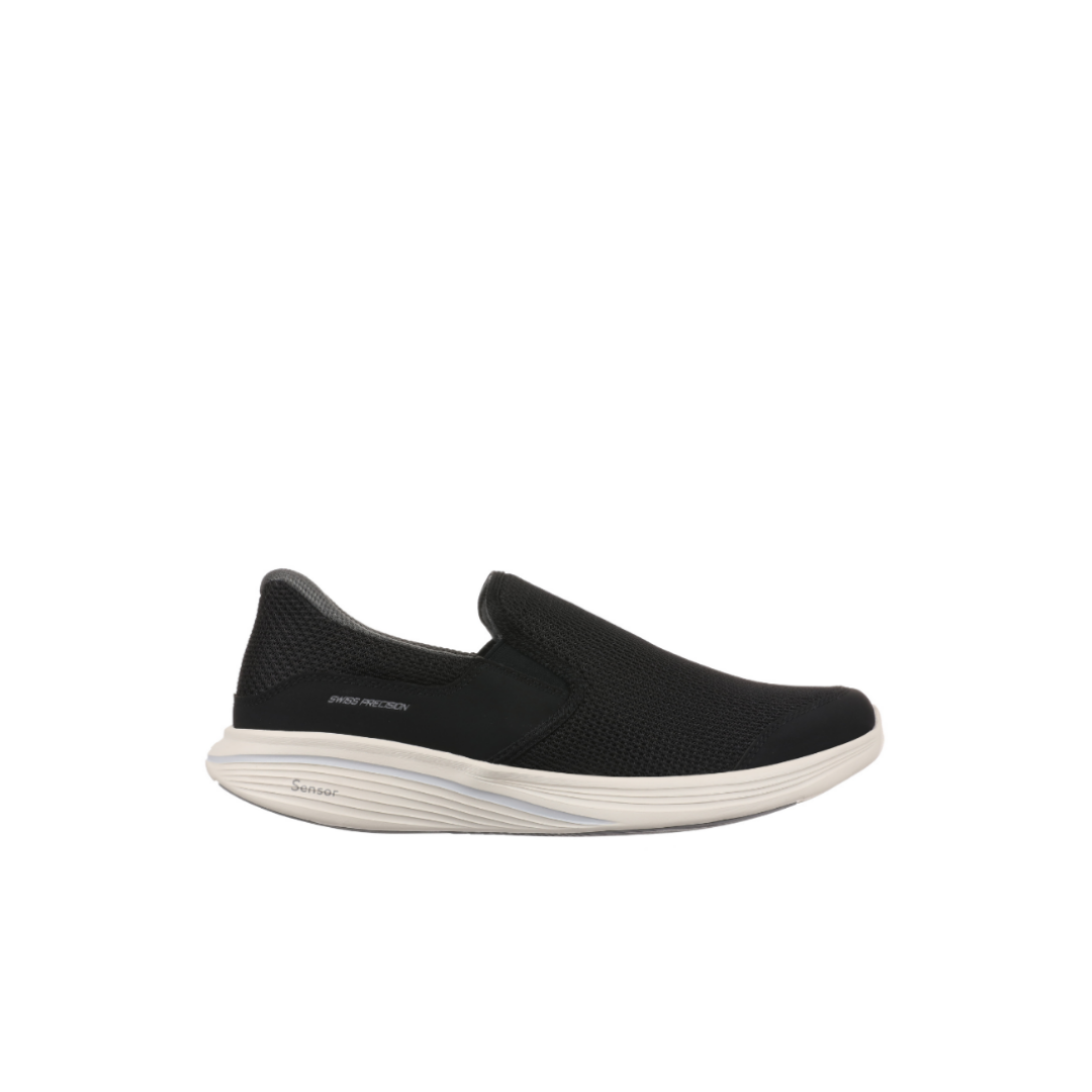 Comfortable Slip On Black Womens Sneakers