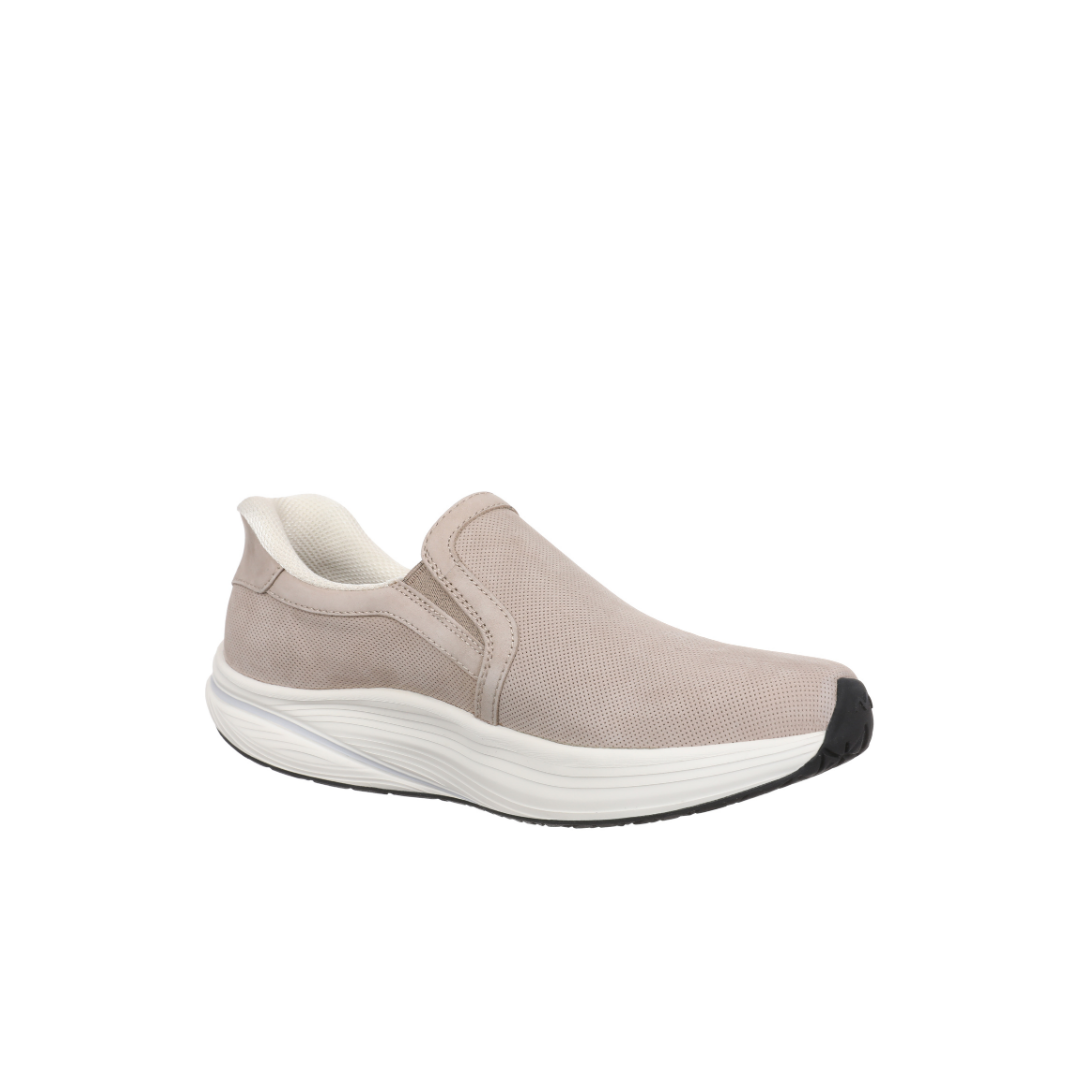 womens slip on walking sneakers beige